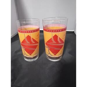 133rd Kentucky Derby Glasses SET of 2 Churchill Downs 2007 Collectible Souvenir